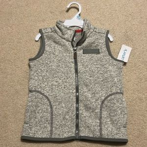 Very soft new gray vest